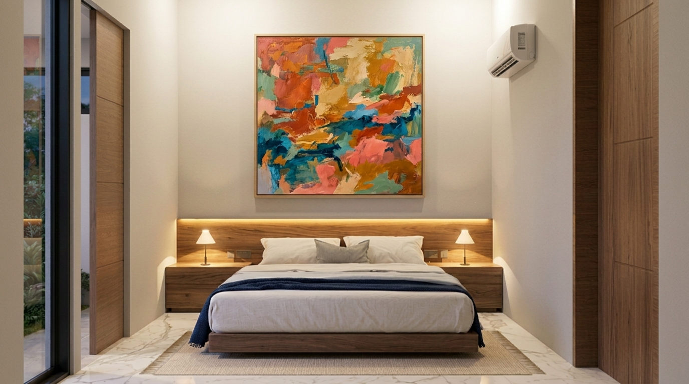 Villa Type F bedroom